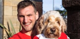 Volunteers delighted as rugby legend Sam Warburton set to judge virtual dog show in aid of NSPCC Cymru