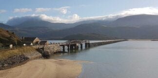 Barmouth Viaduct’s biggest ever refurbishment is underway