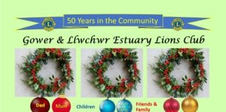 Gower & Llwchwr Estuary Lions are celebrating 50 years of helping the community