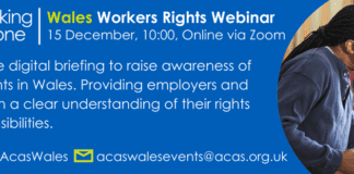 Welsh Gov workplace rights campaign with Acas Wales