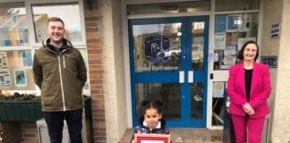 Llanelli Christmas Card display cheer to feature work of local schoolchildren