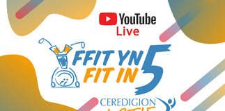 Ceredigion Active broadcast live daily sessions for young people
