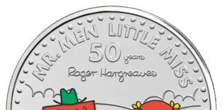 The Royal Mint celebrates 50 years of fun with a new commemorative coin collection featuring the ‘Mr. Men Little Miss Characters