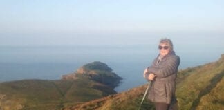 Ceredigion resident walks 10,000 steps a day during coronavirus pandemic