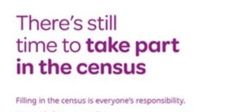 Remember to complete the Census to avoid a fine