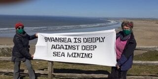 Greenpeace Swansea joins Nationwide Protest against Deep Sea Mining