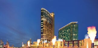 The green list travel destinations with the most five-star hotel availability