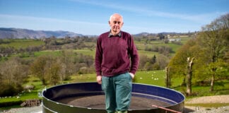Powys dairyfarmer turns a potential environmental catastrophe into success story