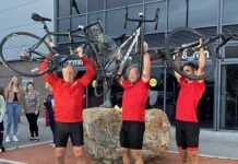 Community Rugby Return Boosted By Tour de Scarlets Charity Cycle
