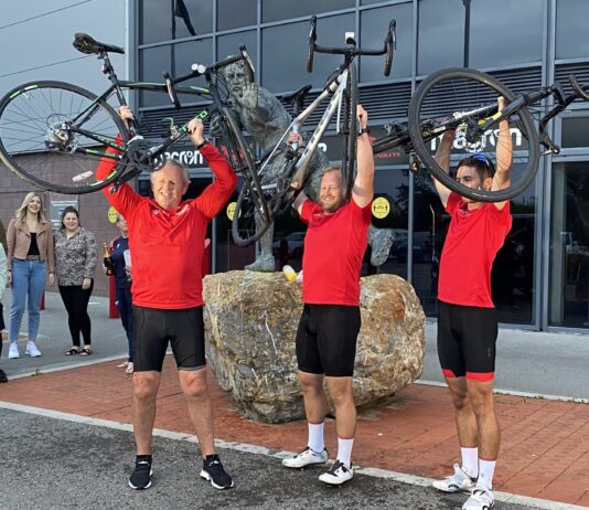 Community Rugby Return Boosted By Tour de Scarlets Charity Cycle