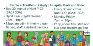 PR1 Carmarthen Park & Ride service from Nant-y-ci to end in Jun