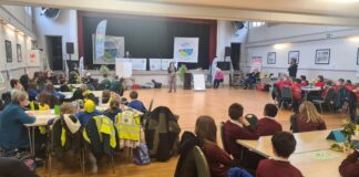 Carmarthen Together launch Our Town, Our Future in Carmarthen.
