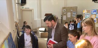 Children challenge MP on Climate Injustice