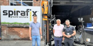 Spirafix Ground Anchoring Ltd, a local business thriving with support from CCBC and UK Government funding.