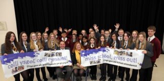‘Colli Ysgol, Colli Cymaint’: Cyngor yn lansio ymgyrch i wella cyfraddau mynychu’r ysgol