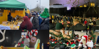 Over 9,000 visitors brought to Caerphilly Town Centre for the Caerphilly Winter Food and Craft Fair and the River of Light Lantern Parade