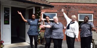 St Martin’s Court care home in Morriston celebrates success in latest Care Inspectorate Wales Report