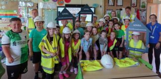 South Wales developer delivers site safety presentation to local school children