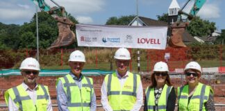 Groundbreaking event marks work commencing on major Newport regeneration scheme