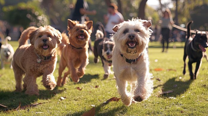 DogsPlaying