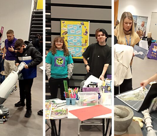Over 200 students with additional learning needs explore future careers at Ysgol Bae Baglan
