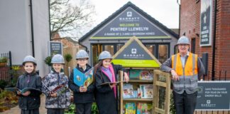 Local housebuilder lays the foundation for young readers this World Book Day