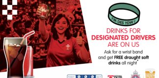 Free soft drinks scheme re-launched to support designated drivers during the Six Nations