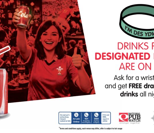 Free soft drinks scheme re-launched to support designated drivers during the Six Nations