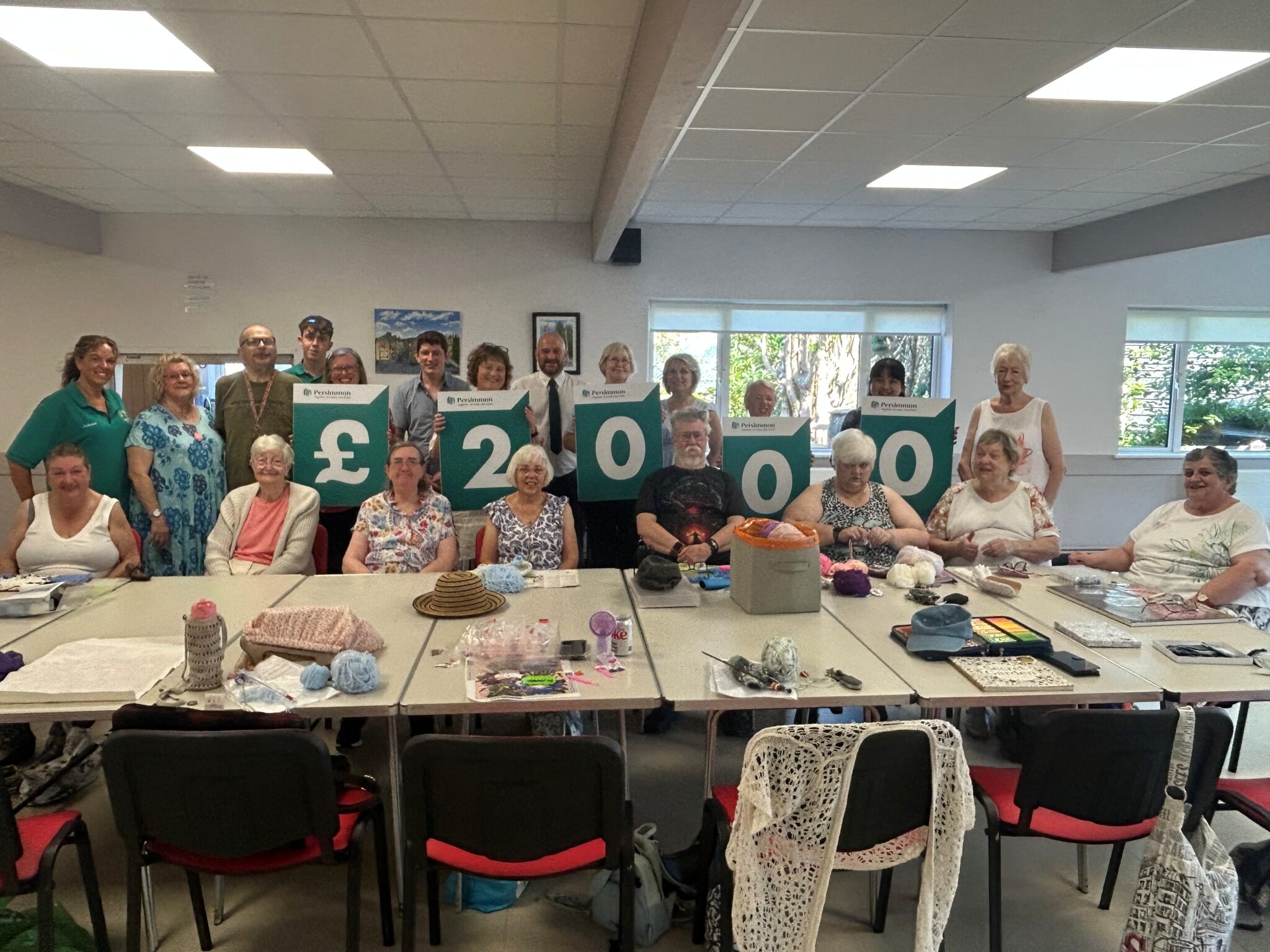 Developer donation for South Wales community group