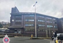 South Wales Police formally hand keys of Pontypridd Police Station to RCT Council